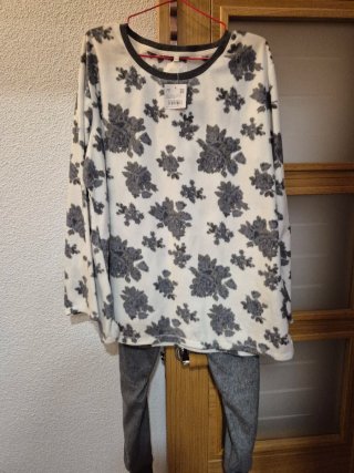 Pijama de Invierno C&A Talla XXL