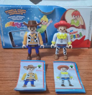 Pareja Playmobil Kinder Sorpresa Disney