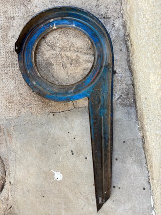 Cubrecadenas BH bici azul con figura