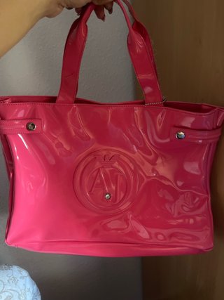 Bolso de mano Armani Jeans rosa