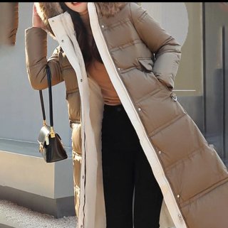 Chaquetón de invierno largo