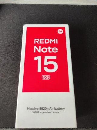 Xiaomi Redmi Note 15 5G Glaciar blue