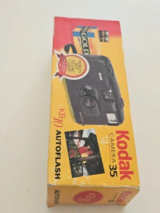 Kodak KB10 Autoflash Camera 35mm + box e rullino