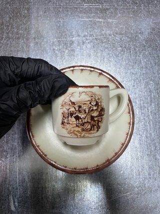 Juego de café antiguo