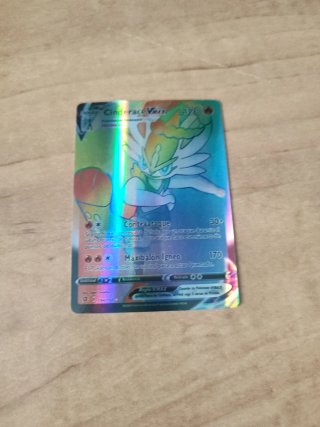 Carta Pokémon Cinderace VMAX arcoiris
