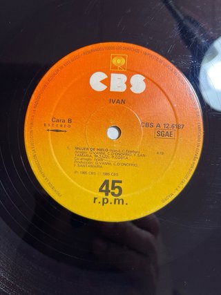 Ivan - Baila Maxi Single 45 (1985)