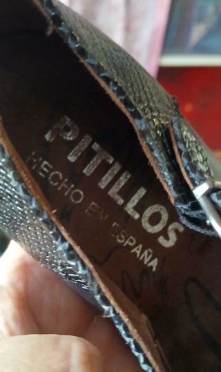 Zapatos de piel PITILLOS Nunca usados. (T. 35)