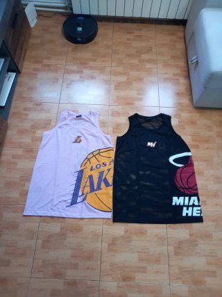 2 Vestidos NBA Lakers y Miami Heat