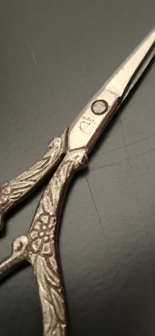 Antiguas Tijeras Labores - Art Nouveau - 1950C.