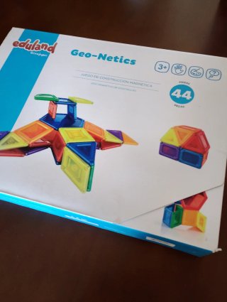 Juego de Construcción Magnética Geo-Netics