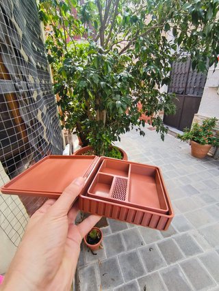 Caja joyero con bisagra y bandeja 3D
