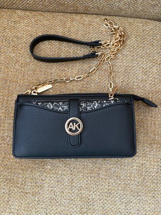Bolso Anne Klein Negro con Cartera