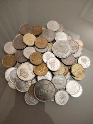 Lote 54 Monedas Españolas