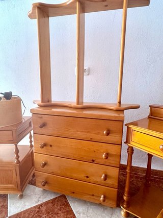Conjunto Muebles Pino Macizo