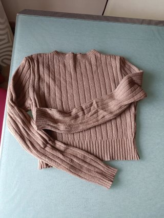 Jersey de lana corto
