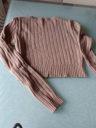 Jersey de lana corto