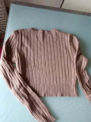 Jersey de lana corto