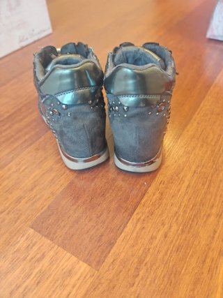 Zapatillas XTI Mujer Talla 39 Gris y Dorado