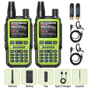 2 Walkie Talkie BAOFENG UV-5R Mini