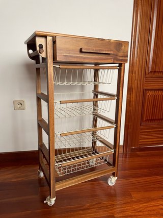 Carro de cocina Zara Home de madera