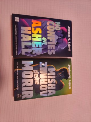 Dos libros de Míriam M. Lejardi