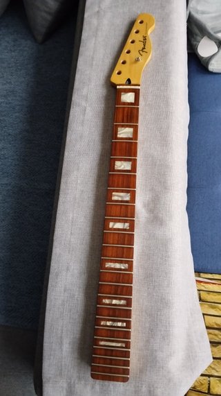 Mástil Fender Telecaster Player block inlays 22 tr