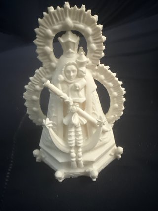Figura Virgen de la Cabeza para pintar