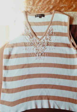 Camiseta de punto a rayas SKYdesigns Talla XL