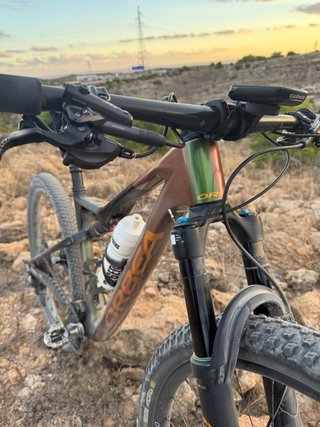 Bicicleta Orbea Oiz Verde Camaleón  Talla M