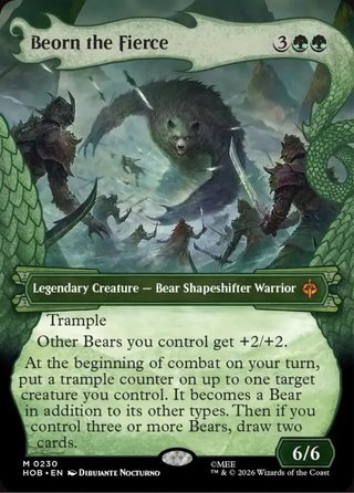 Beorn the Fierce foil - Magic The Gathering