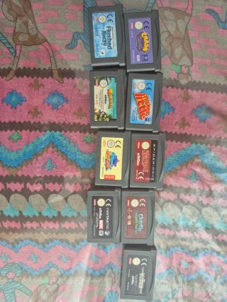 Lote 8 Juegos Game Boy Advance GBA