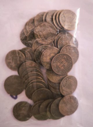 Lote 1 Peseta Monedas 1944 España