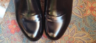 Botines charol negros nuevos