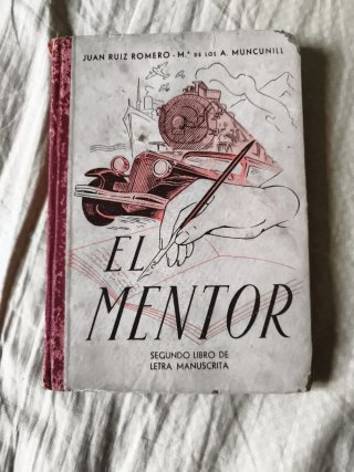 Libro antiguo El Mentor: Segundo Libro de Letra Ma