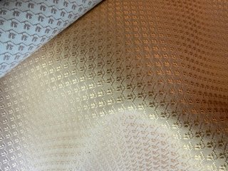 Tela corpiño fallera beige y dorado