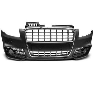 Paragolpes delantero Audi A4 B7 look S4 con parril