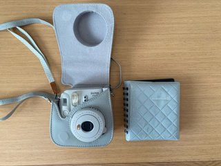 Cámara Instax Mini 9 + Álbum + Funda Gris
