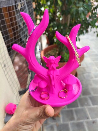 Joyero árbol con hada impresión 3D