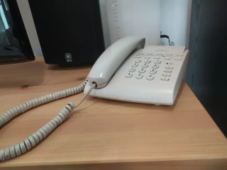 Telefono fisso Alcatel bianco