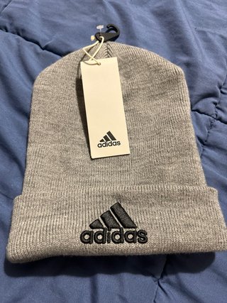 Gorro Adidas Invierno Gris