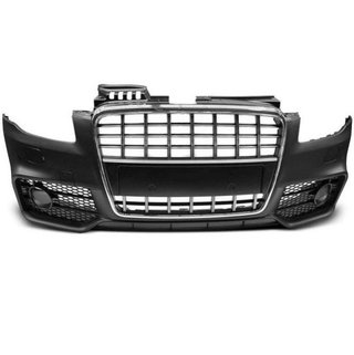 Paragolpes delantero Audi A4 B7 look S4 con parril
