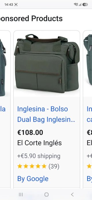 Mochila para carrito de bebé Inglesina
