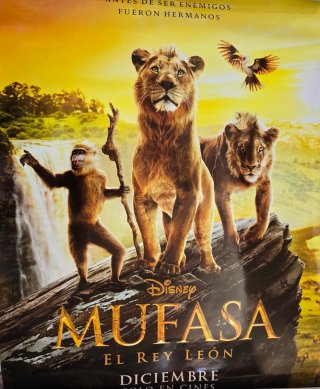 Póster Mufasa: El Rey León (Disney)