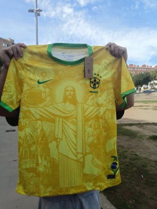 Camiseta Brasil Nike Talla Única