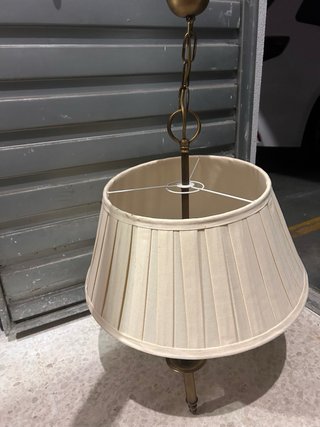 Lámpara de techo colgante beige