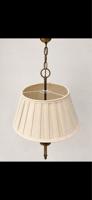 Lámpara de techo colgante beige
