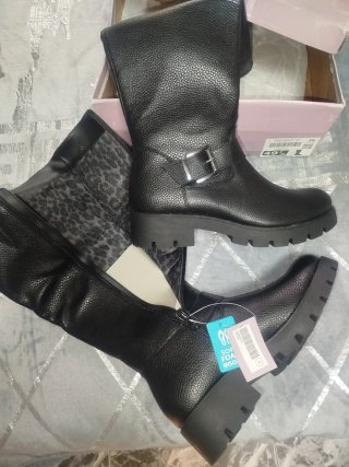 Botas Altas Negras Talla 38