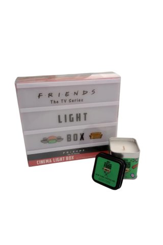 Friends Light Box y Vela