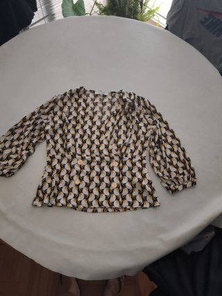 Blusa Morgan Estampada Talla M