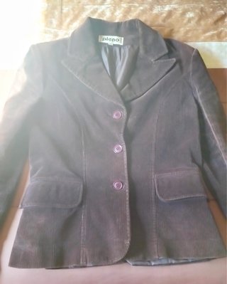 Americana de pana marrón Talla M